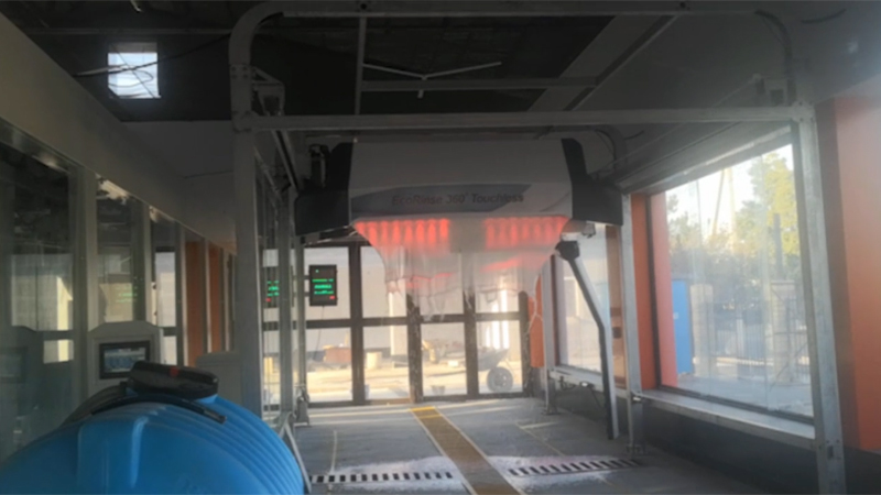 Клиент из Узбекистана приобрел автомойку HP-261