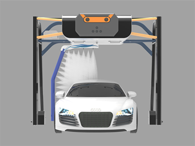 Бесконтактная Г-образная автомойка