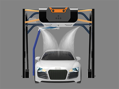Бесконтактная Г-образная автомойка