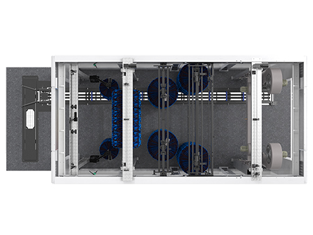 Конвейерная автомойка туннельного типа