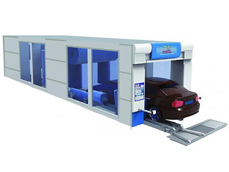 Конвейерная автомойка туннельного типа