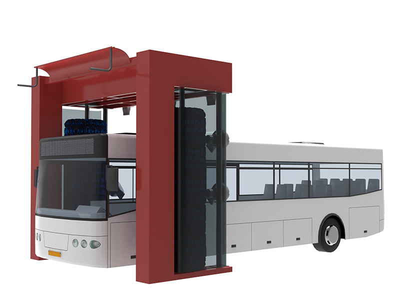 Портальная мойка для грузовых автомобилей и автобусов