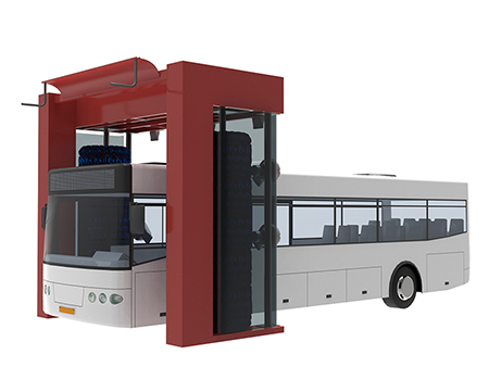 Портальная мойка для грузовых автомобилей и автобусов CB-720(2-щетки)