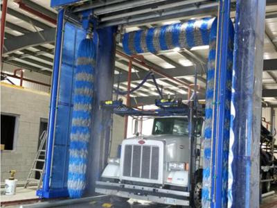 Портальная мойка для грузовых автомобилей и автобусов