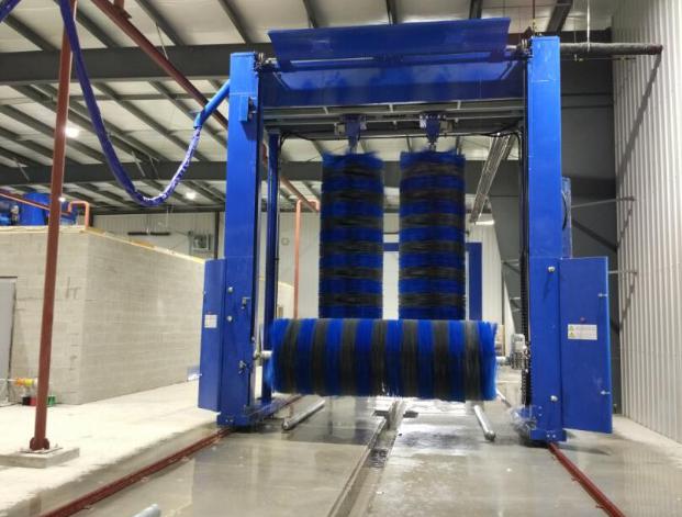 Портальная мойка для грузовых автомобилей и автобусов