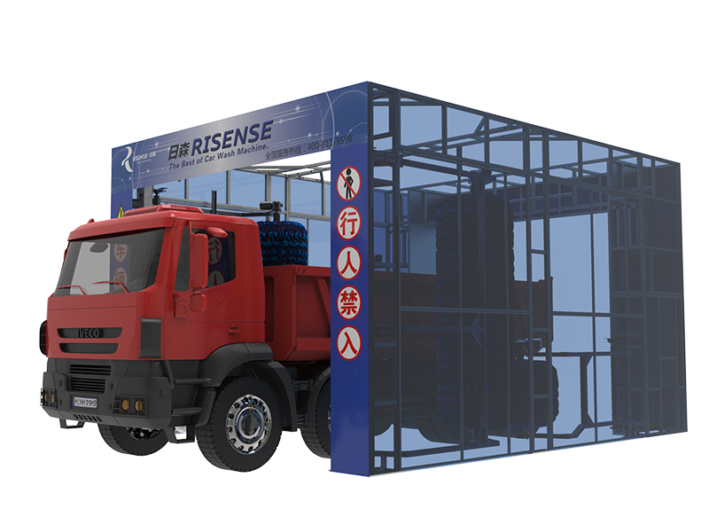 Проездная мойка для автобусов