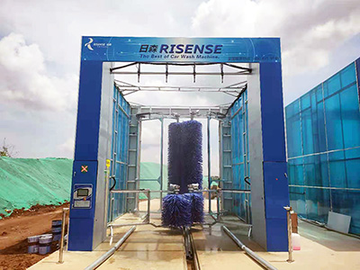 Проездная мойка для автобусов