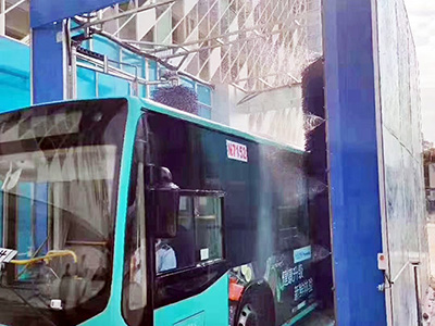 Проездная мойка для автобусов