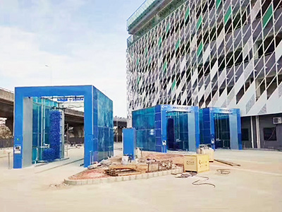 Проездная мойка для автобусов